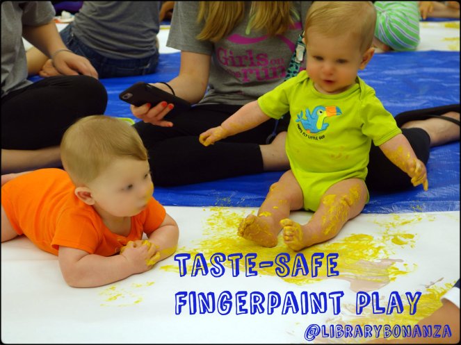 Taste-Safe Fingerpaint Play